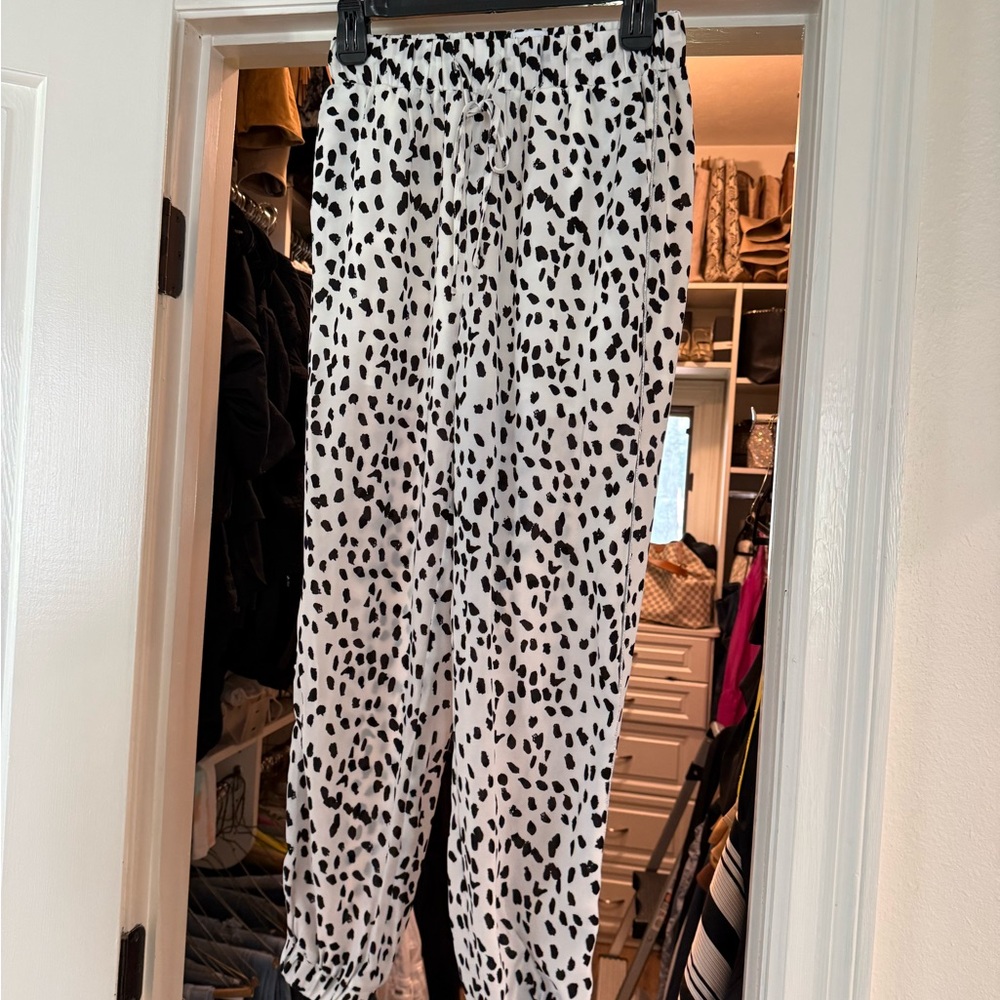 Leopard Print Women's Joggers